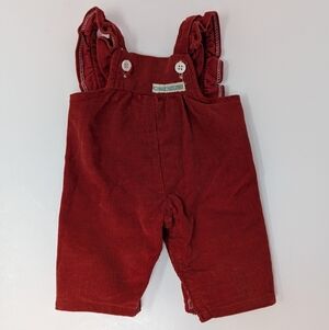 Cabbage Patch Kid Doll Overalls Red Clothes Pants